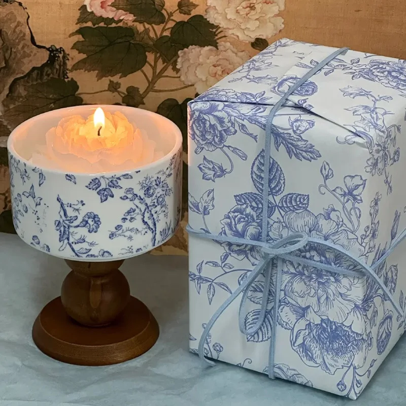 Candle Fragrance - Camellia scented candle gift box atmosphere