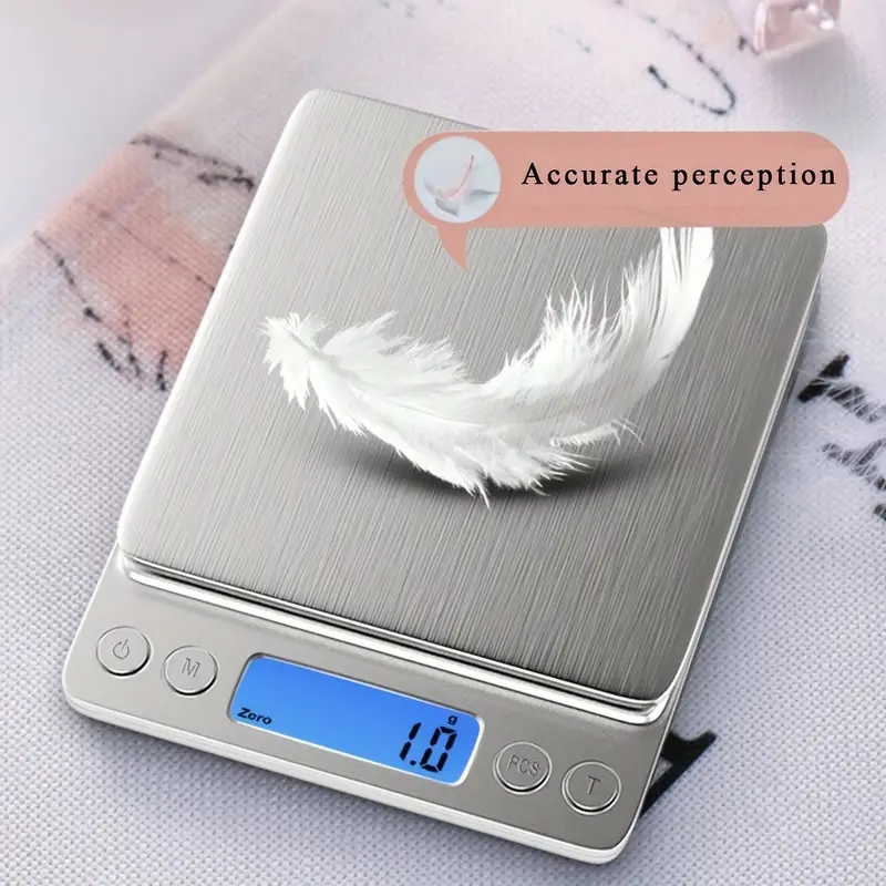 Candle Wax Scale - AccuWeight Digital Kitchen Scale Stainless Steel