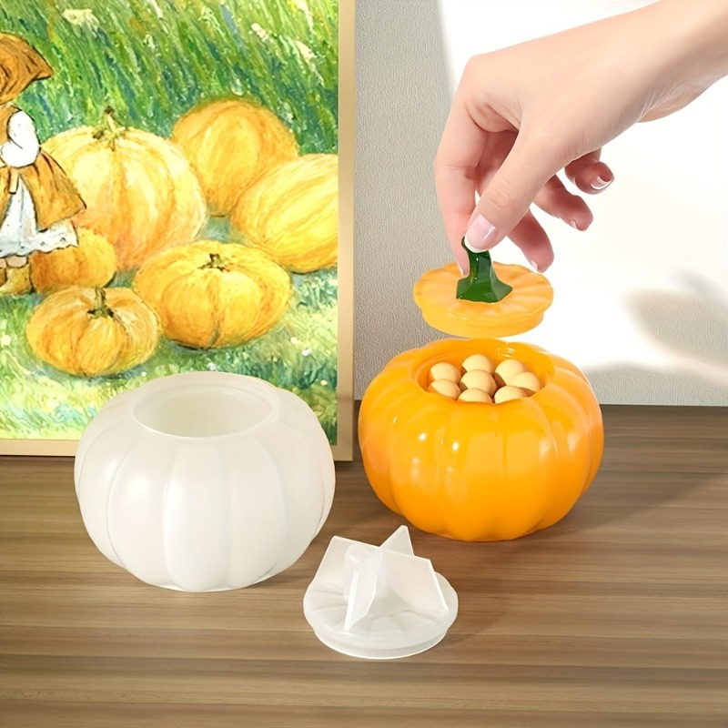 2pcs Pumpkin Jar Silicone Mold - Candle Molds review and price