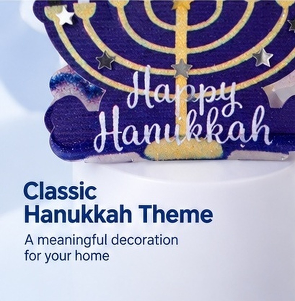Iron LED Flameless Hanukkah Ca - Paraffin Wax review and price