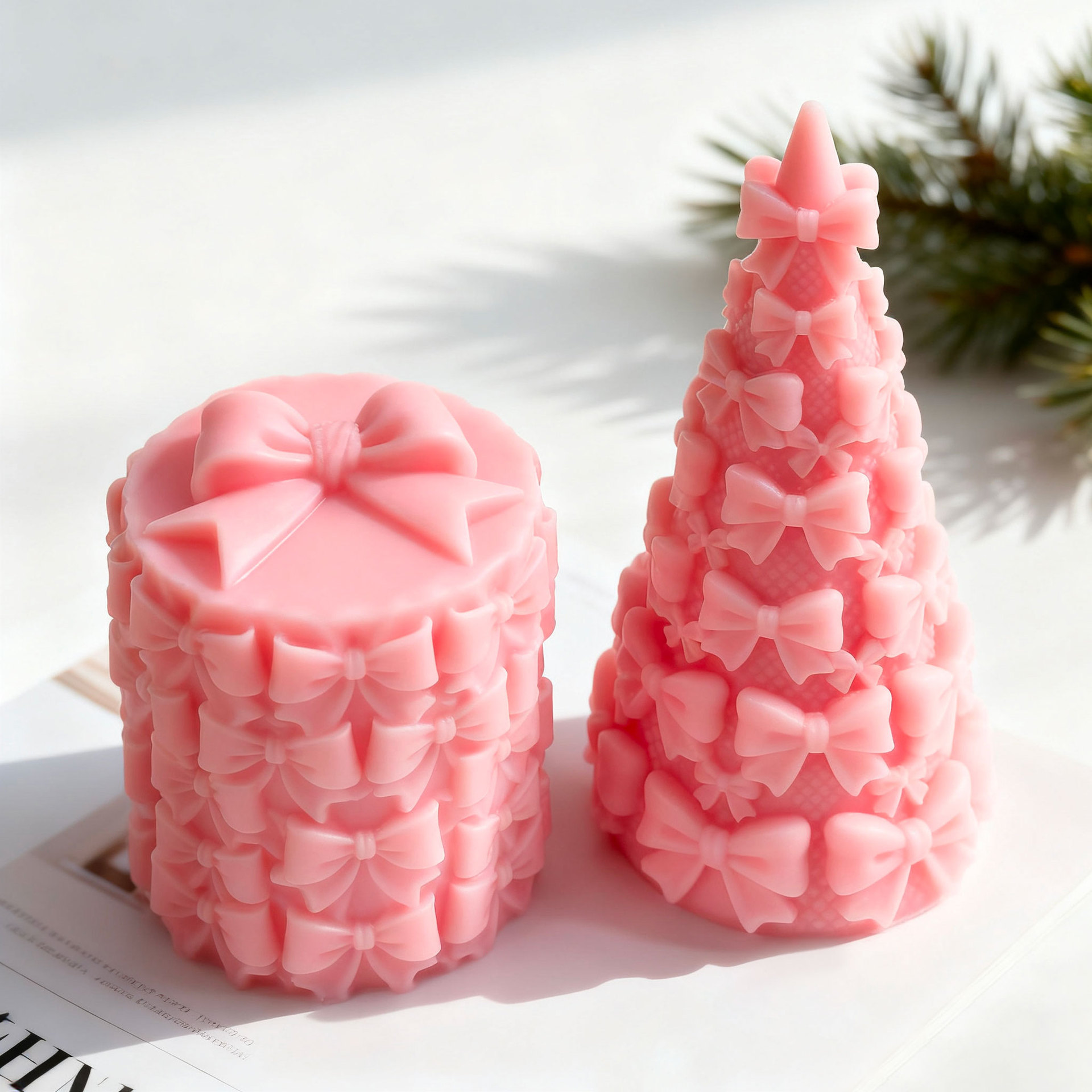 3D Bow Tie Christmas Tree Gift - Candle Containers review and price