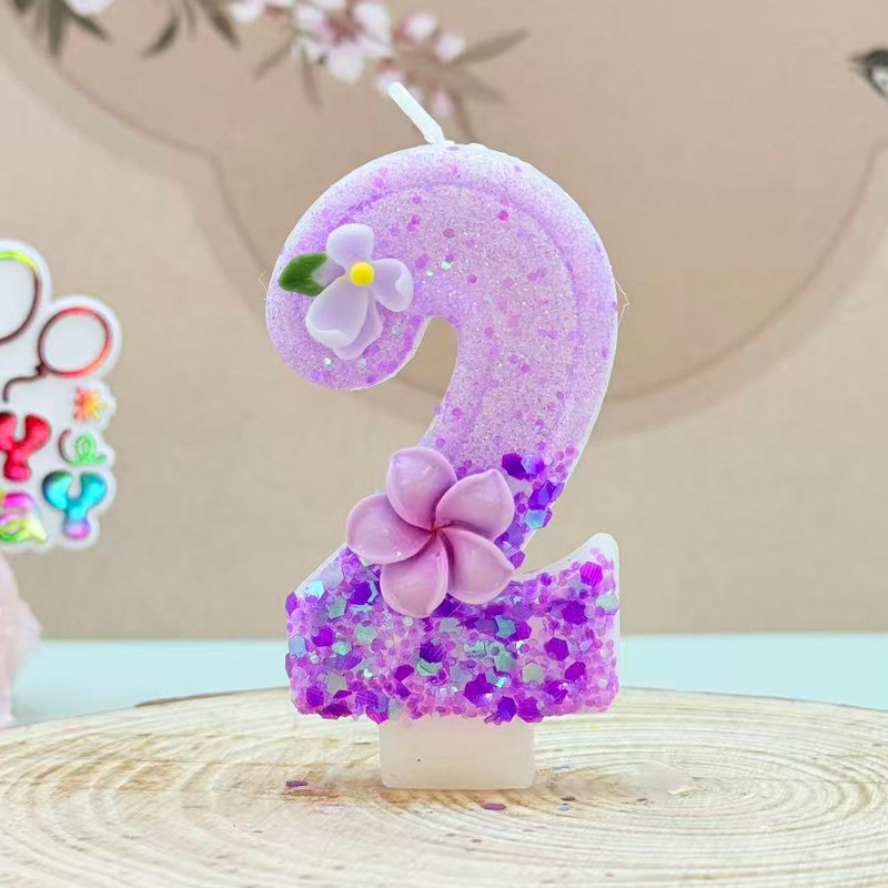 Soft Deep Purple Gradient Purp - Silk Candle review and price