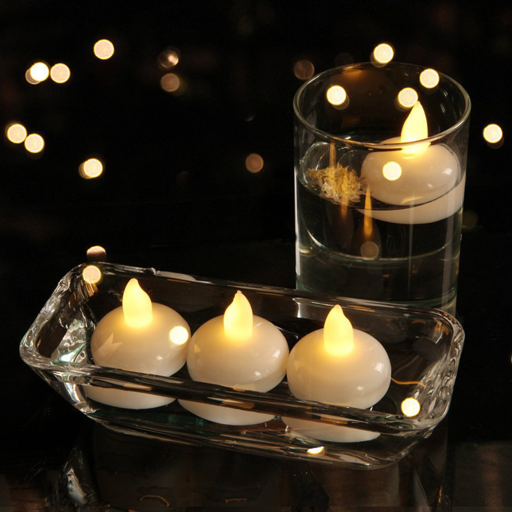 12Pcs Waterproof Floating LED  - Paraffin Wax review and price