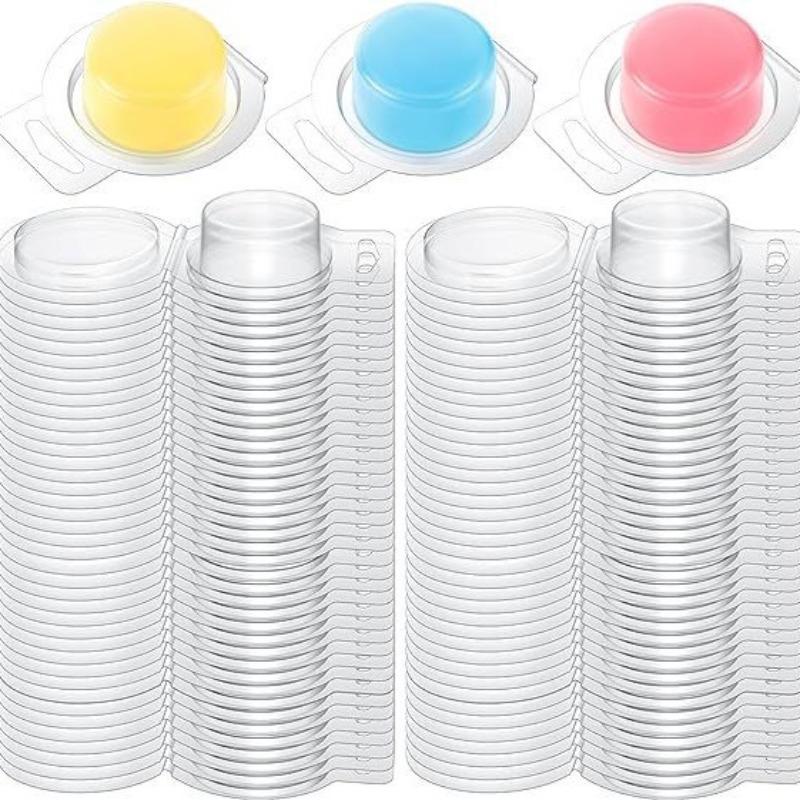 20/50pcs Clear Plastic Wax Mel - Candle Containers review and price