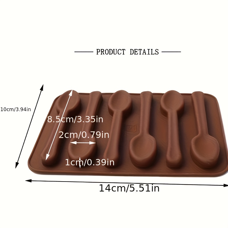 1pc Spoon Silicone Mold, Soap  - Candle Molds review and price